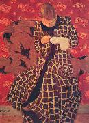 Edouard Vuillard Woman Darning oil painting reproduction
